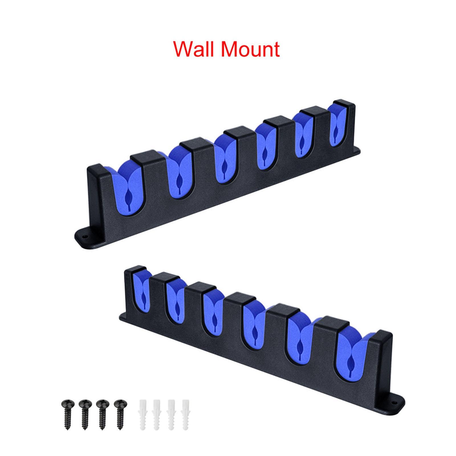 6 Fishing Pole Holder Storage Organizer Accessories