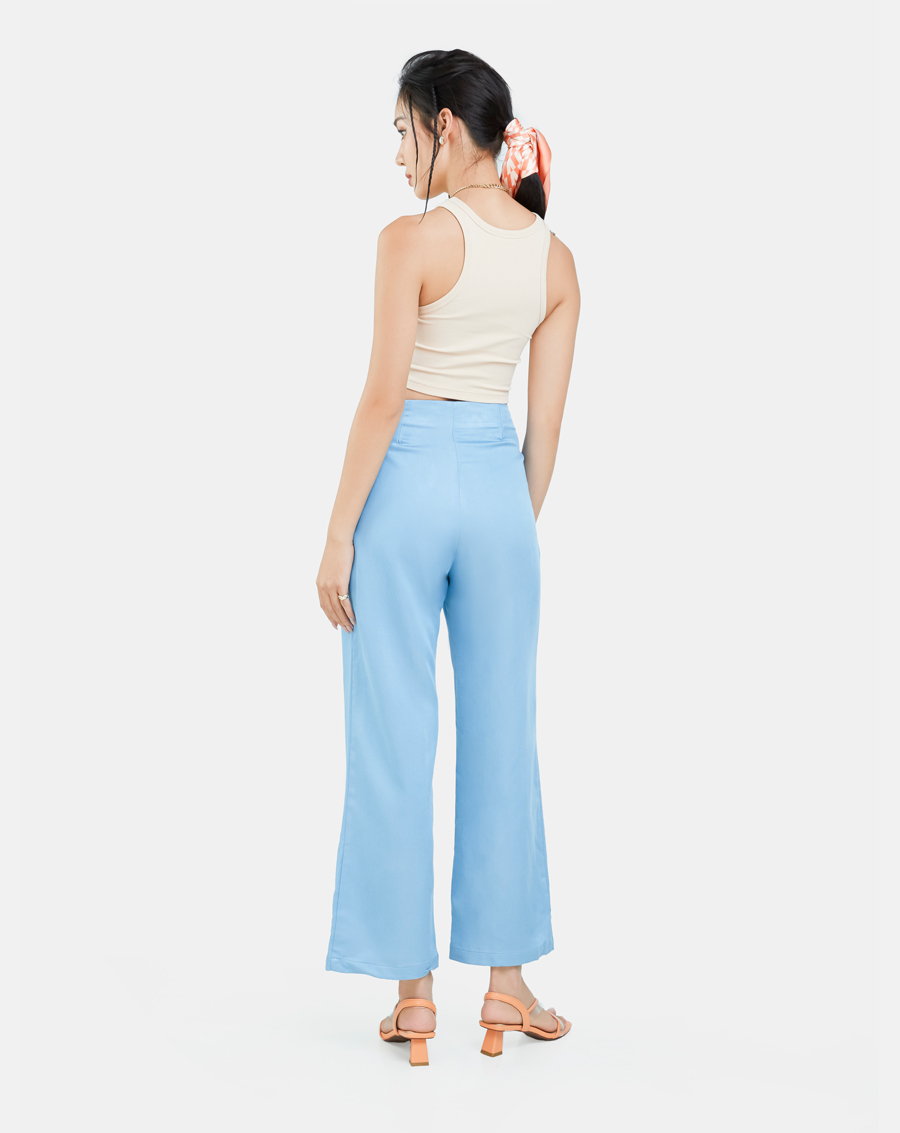 Quần Dài Nữ Thời Trang JUNO Ống Suông JNQDA018