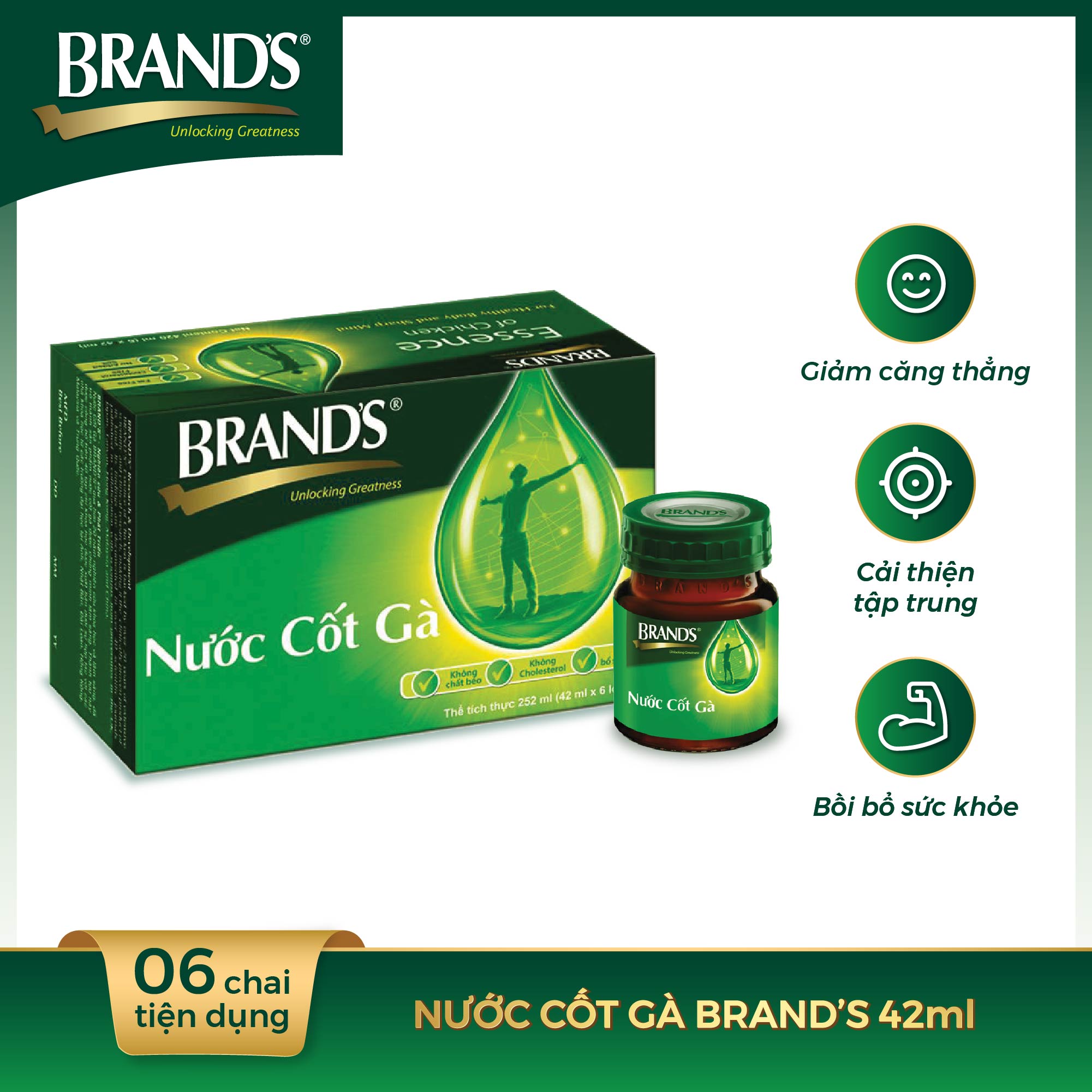 Nước cốt gà BRAND'S Vị Truyền Thống