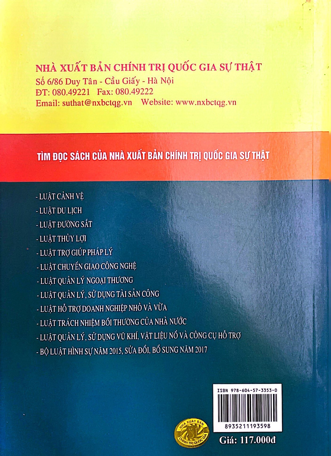 Luật sửa đổi, bổ sung một số điều của Bộ luật Hình sự số 100/2015/QH13