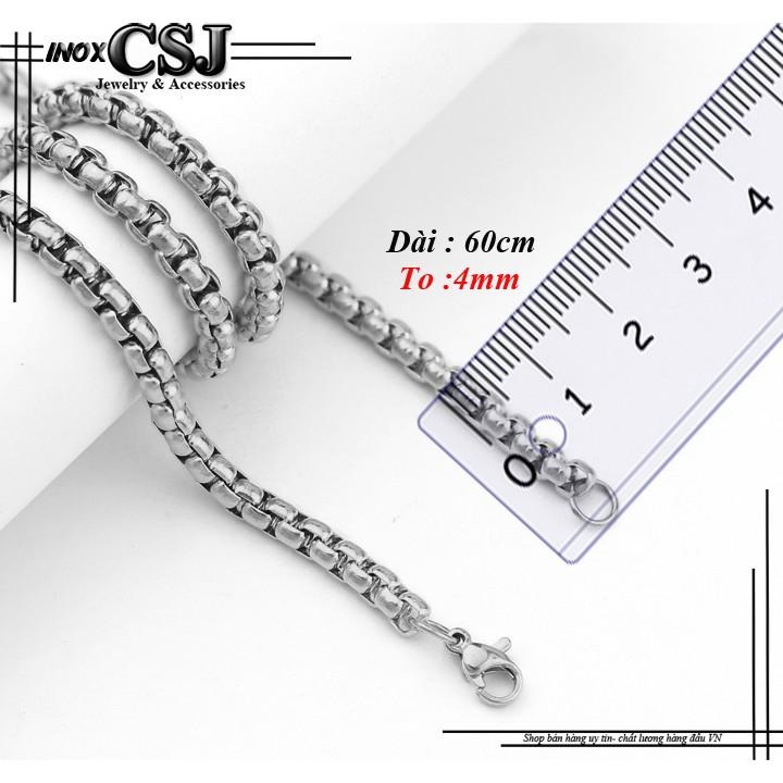 Dây chuyền inox hình đại bàng siêu đẹp, bền màu, chuẩn thời trang