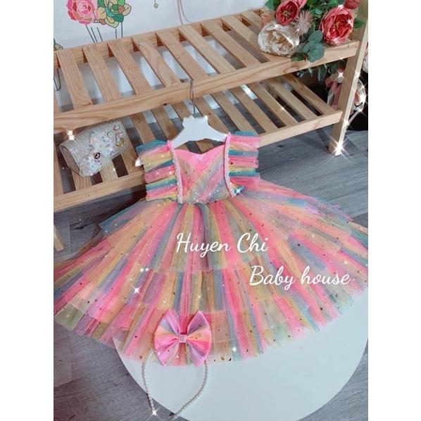 Váy cầu vồng sao lấp lánh