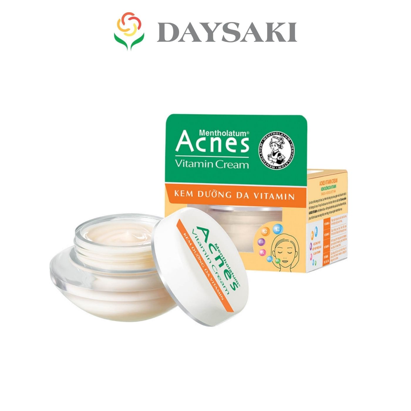 Acnes Kem Dưỡng Hỗ Trợ Phục Hồi Da Sau Mụn Vitamin Cream 40g