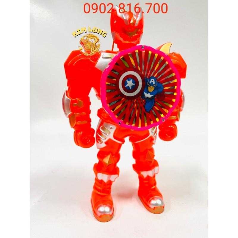 Đồ chơi lồng đèn trung thu hình siêu nhân có pin nhạc đèn