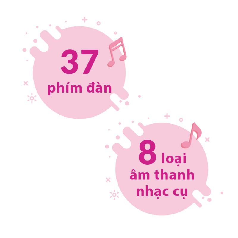 Đồ Chơi SWEET HEART Bộ Đàn Piano Hồng Xinh Xắn SH660-23