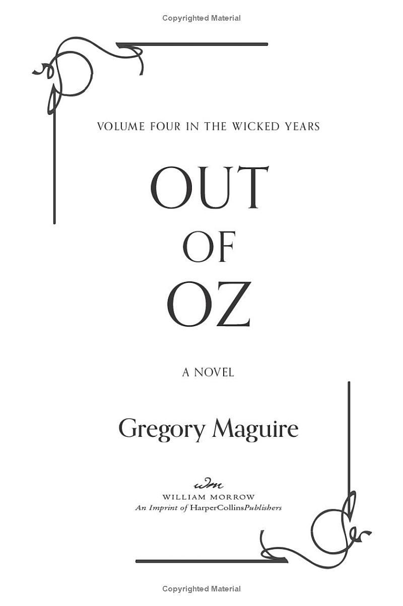 Sách ngoại văn: Out Of Oz