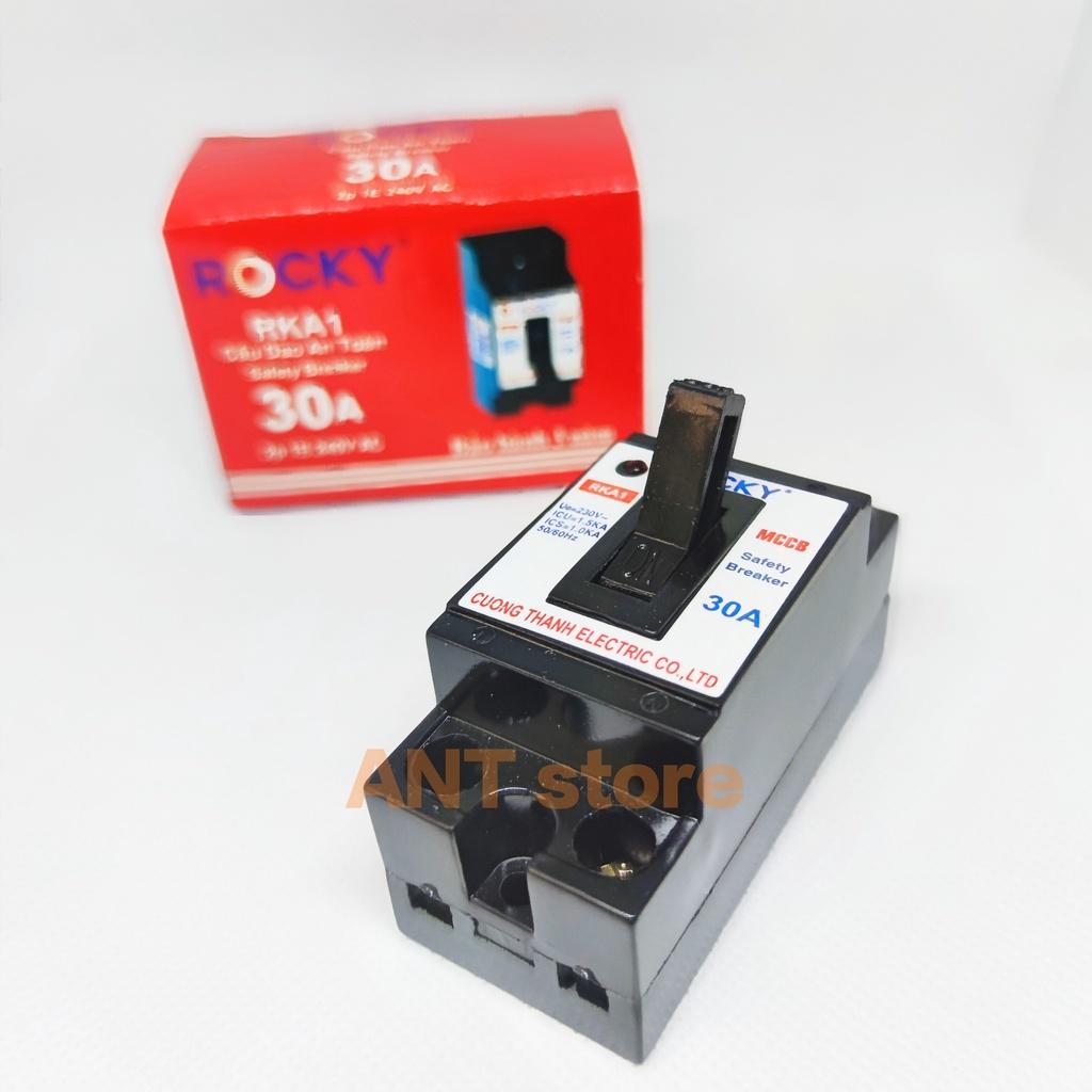 Cầu dao an toàn 10A 15A 20A 30A và 40A ROCKY- CB CỐC