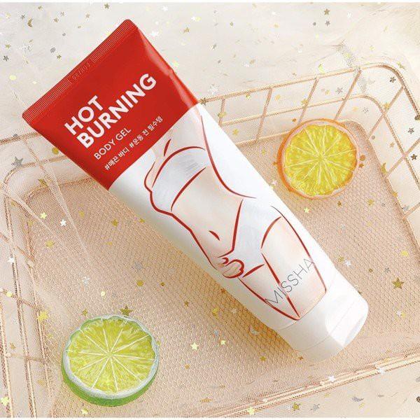 Missha Gel Tan Mỡ, Tạo Dáng Thon Gọn Hot Burning Perfect Body Gel 200ml