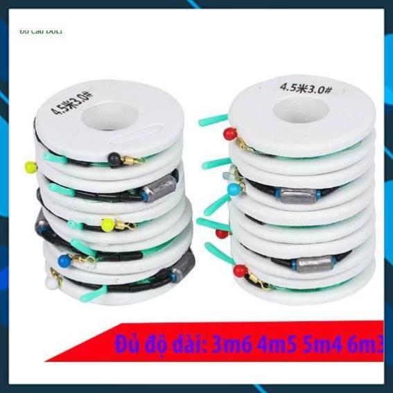 Thẻo cước câu cá buộc sẵn, về chỉ việc đi câu