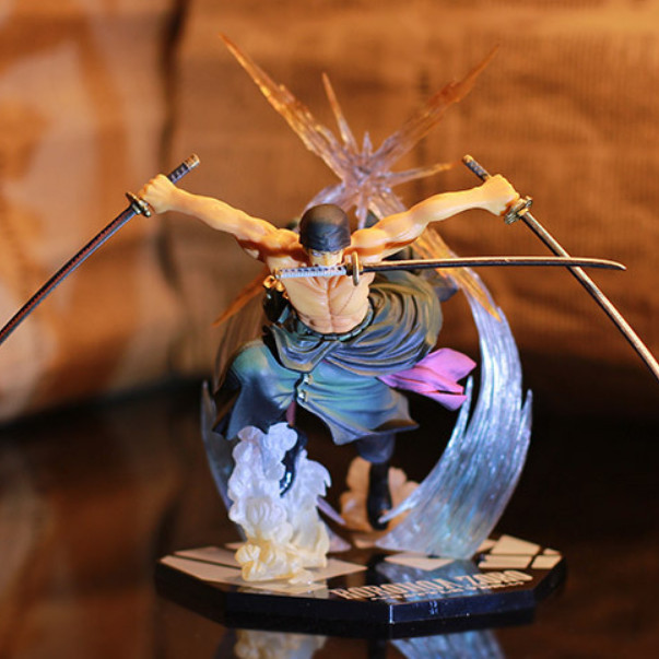 Mô hình Zoro One Piece siêu cấp cực đẹp 17cm trang trí hoặc làm quà tặng