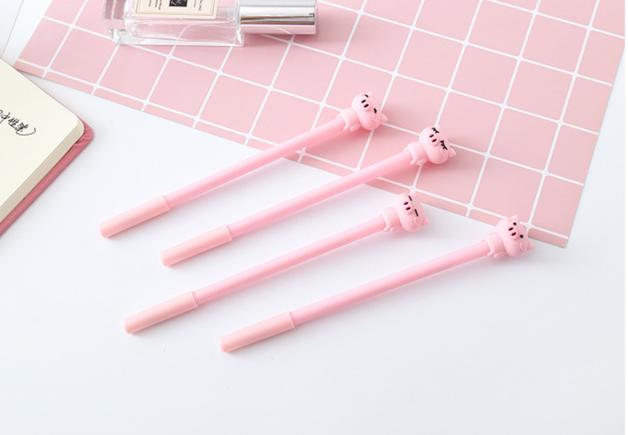 Combo 4 bút gel Lợn