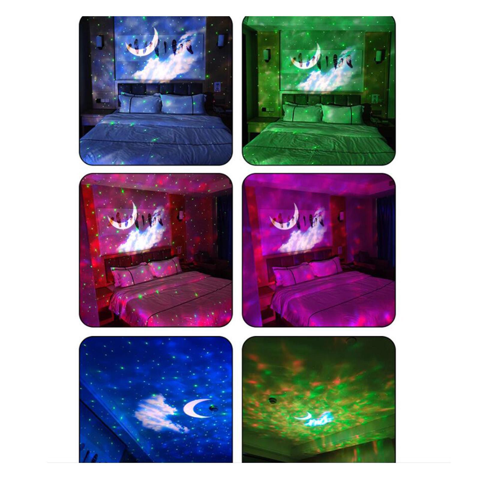 Galaxy Projector LED Bluetooth Music Speaker Sky Projection Room Kid Decor
