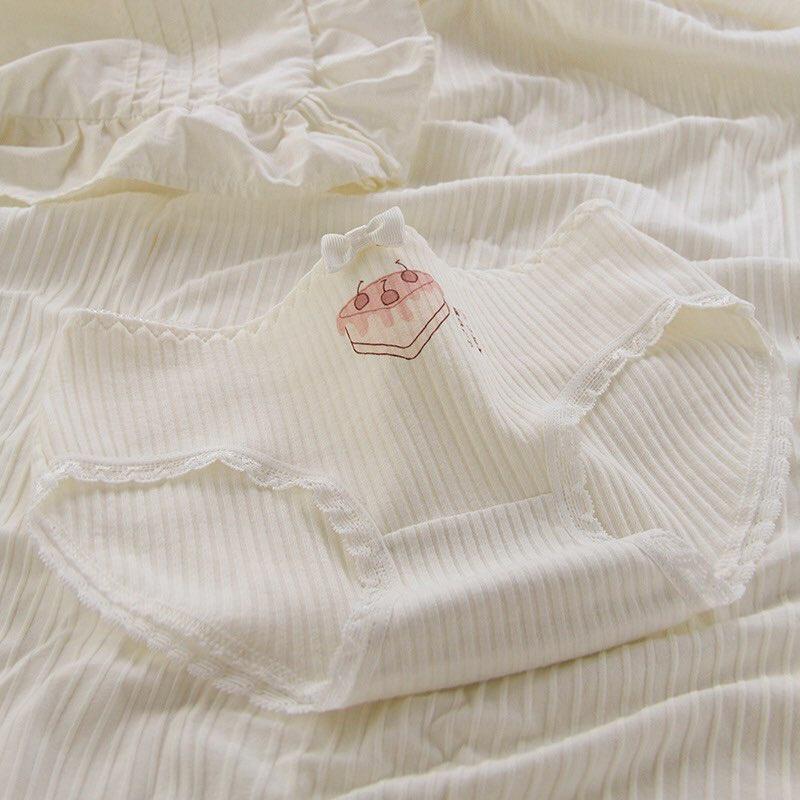 Quần lót cotton nữ mẫu bánh ngọt