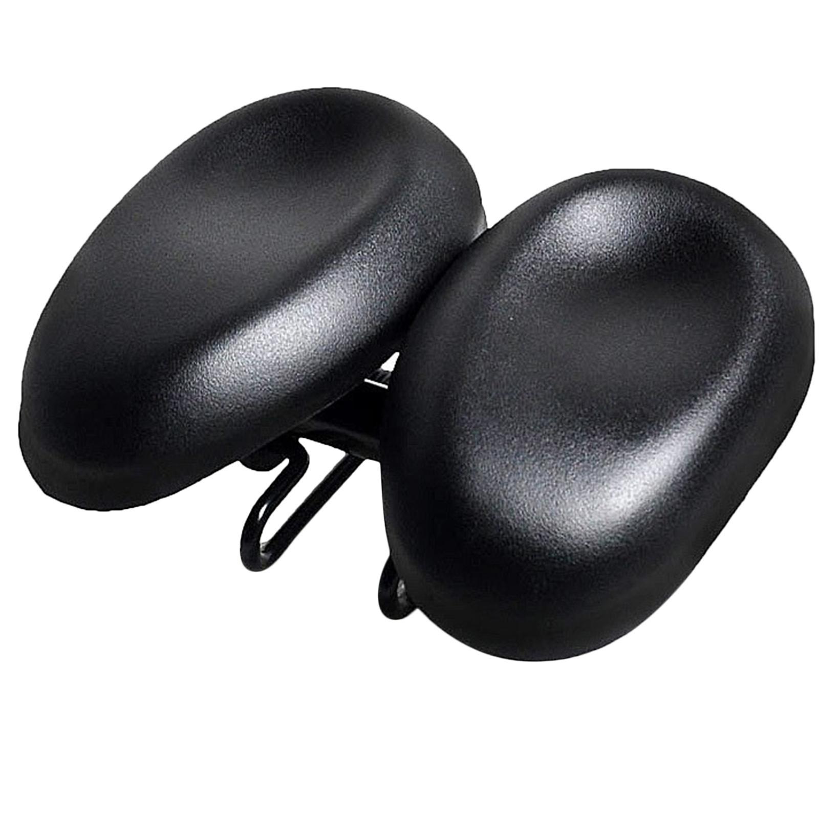 Dual Pad  Bike  Cushion Wide  Comfort Saddle Seat Pad