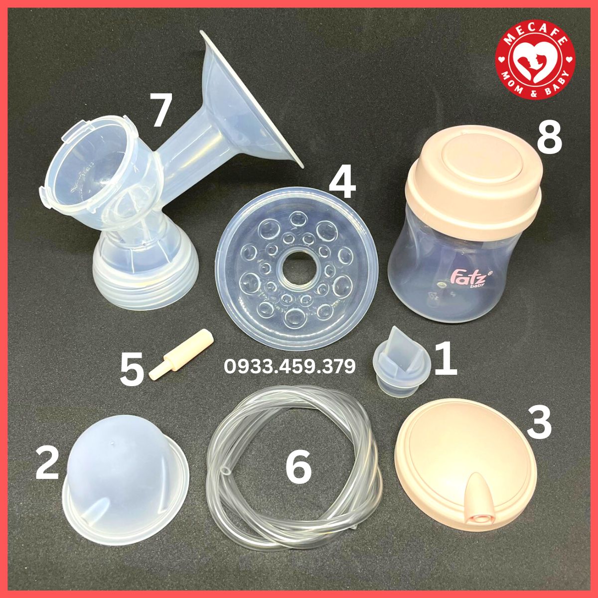 Phụ kiện cho máy hút sữa fatzbaby (Resonance 1, 3, 3 plus, 4, 5)