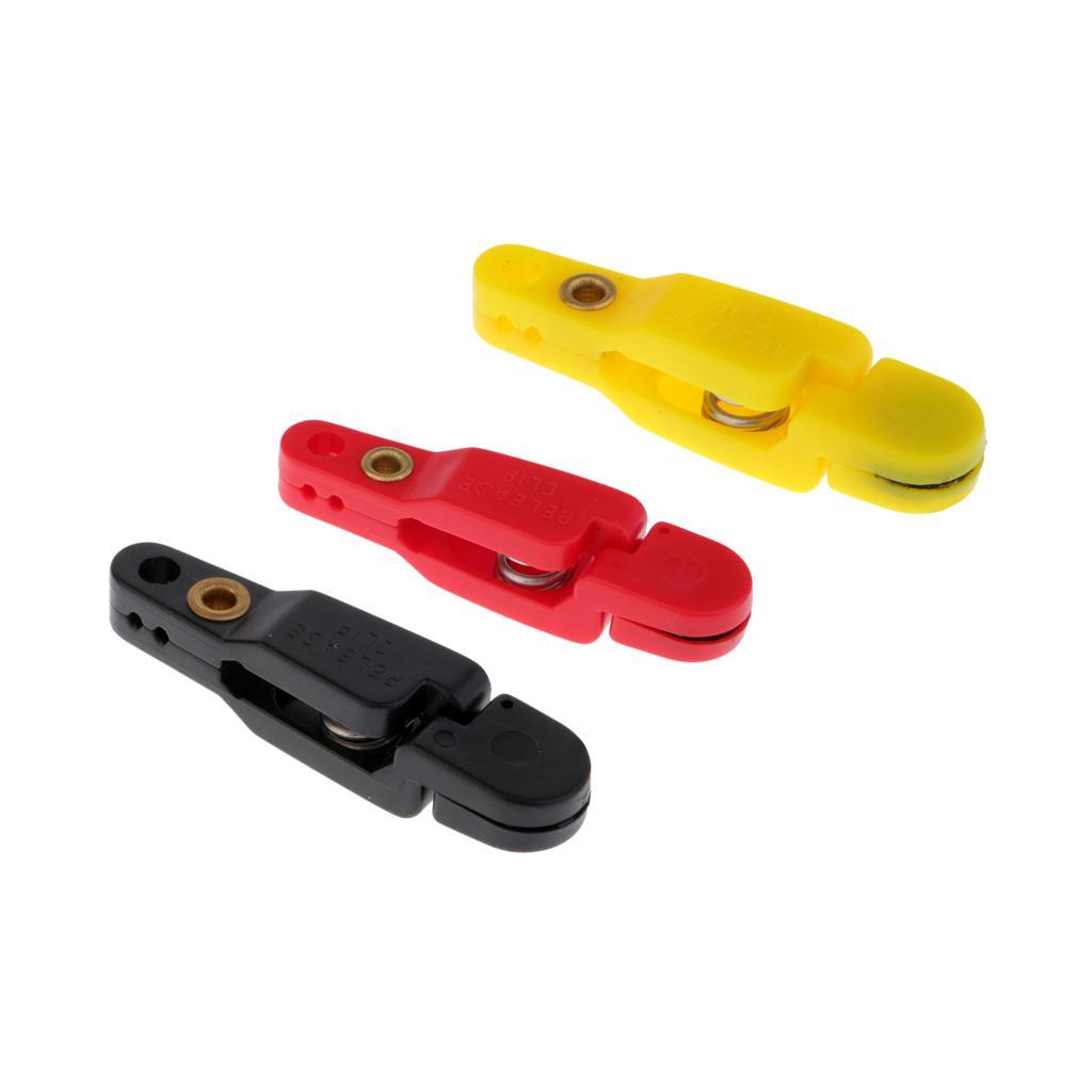 40Pcs Offshore Fishing Adjustable Planer Board Snap Release Clips for Weights, Kite Line Clips
