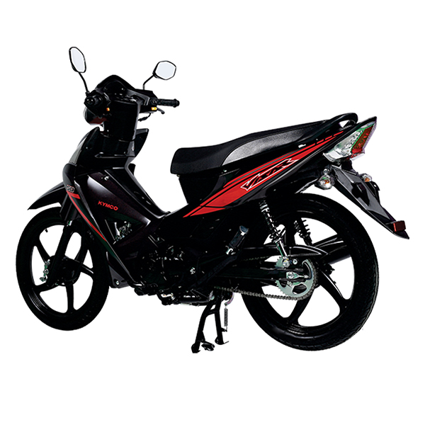 Xe Máy KYMCO Visar 50 - Đen Viền Đỏ