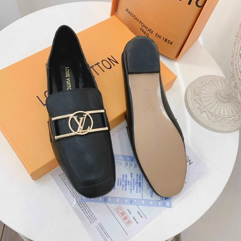 Giầy lười da mềm nữ