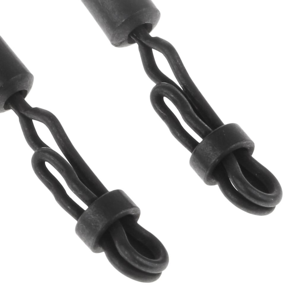 5pcs Rolling Swivels Fishing Tackle Fishhooks Fishing Hook Line Connectors