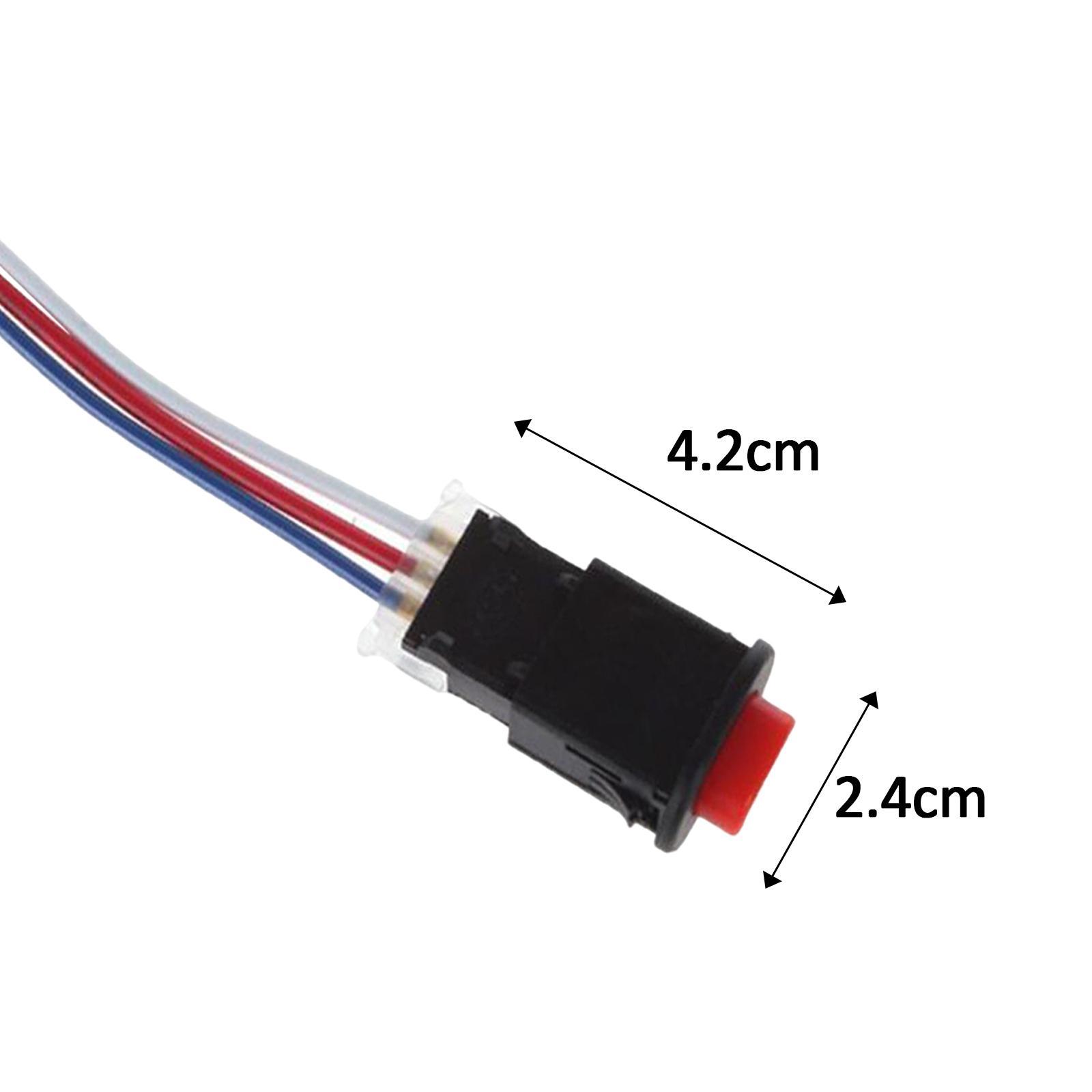 Motorcycle Hazard Light Switch Push Button Switch Controller Accessories Reliable Performance for Motorcycle ATV Handlebar