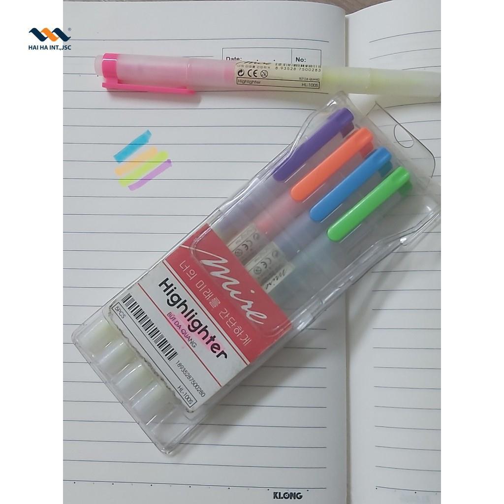 Bút dạ quang MIRE - Highlighter hai đầu.