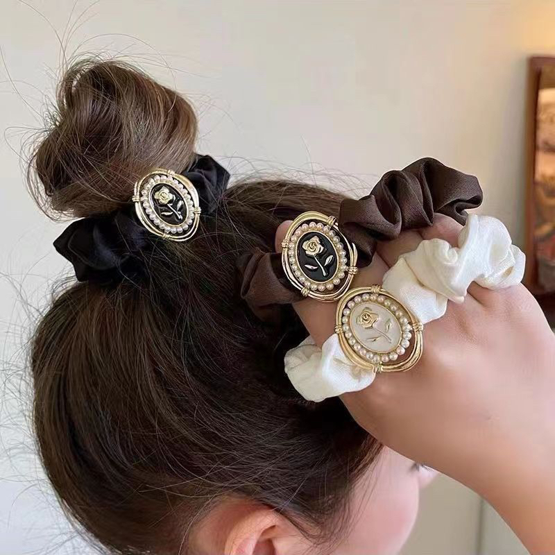 Set 3 dây buộc tóc scrunchies phong cách Hàn Quốc