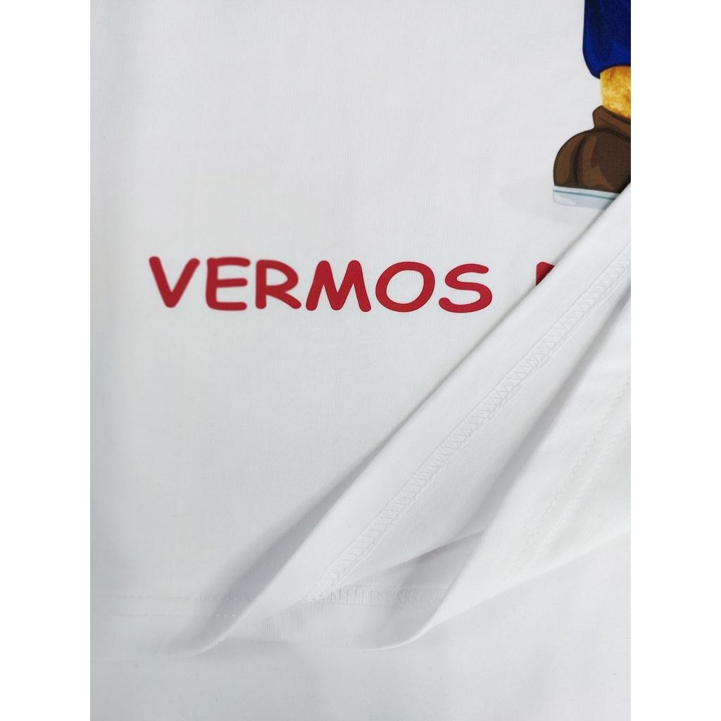 Áo Thun Vermos Teddy Drawing White