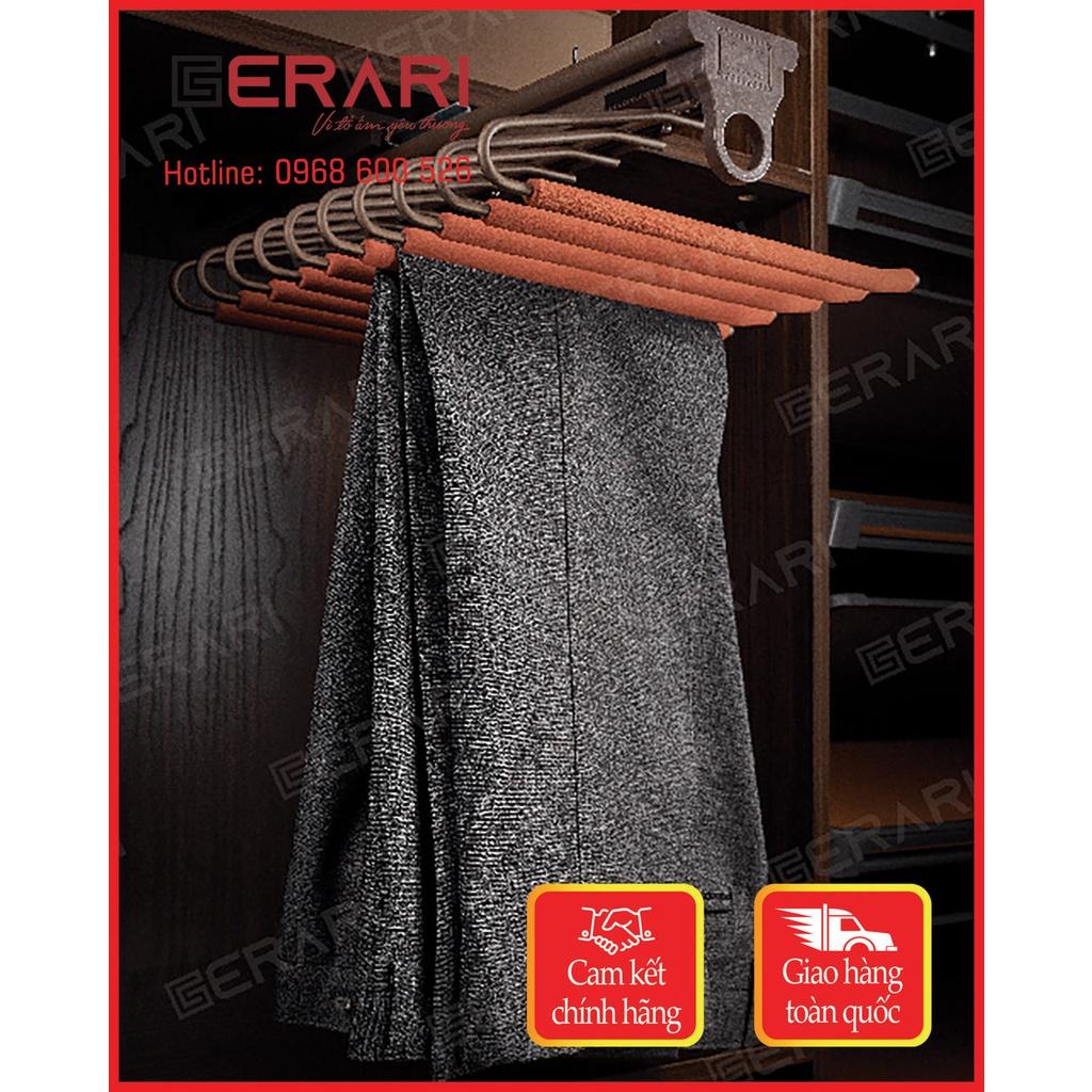 Giá vắt quần âu ray giảm chấn Gerari