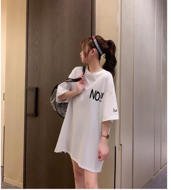 Áo thun tay lỡ form rộng cá tính