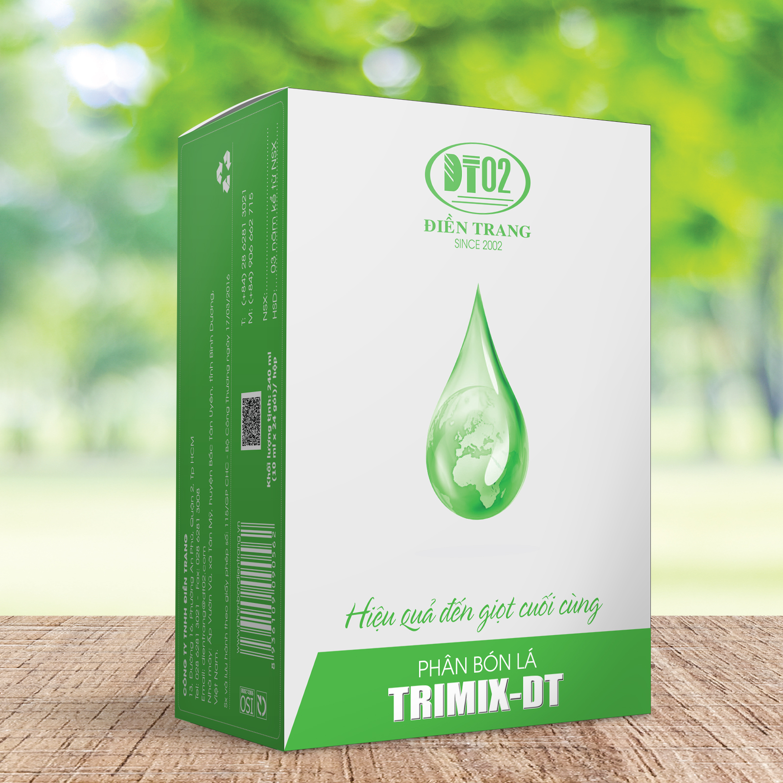 Combo 2 hộp Phân bón lá Trimix DT 10ml