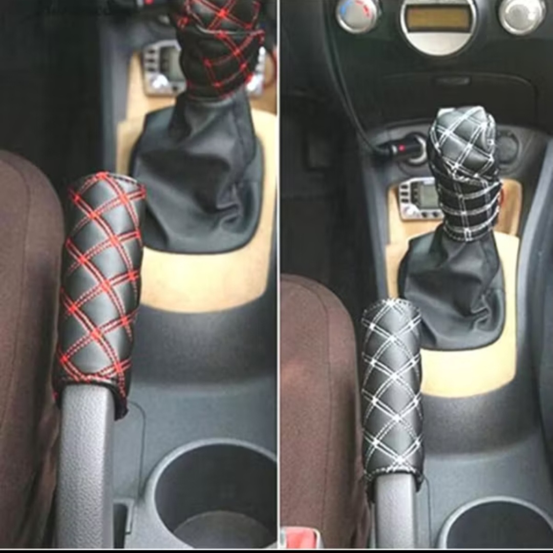 CHÙM ĐẦU CẦN SỐ ỐP TAY PHANH TRANG TRÍ NỘI THẤT Ô TÔ CỰC ĐẸP