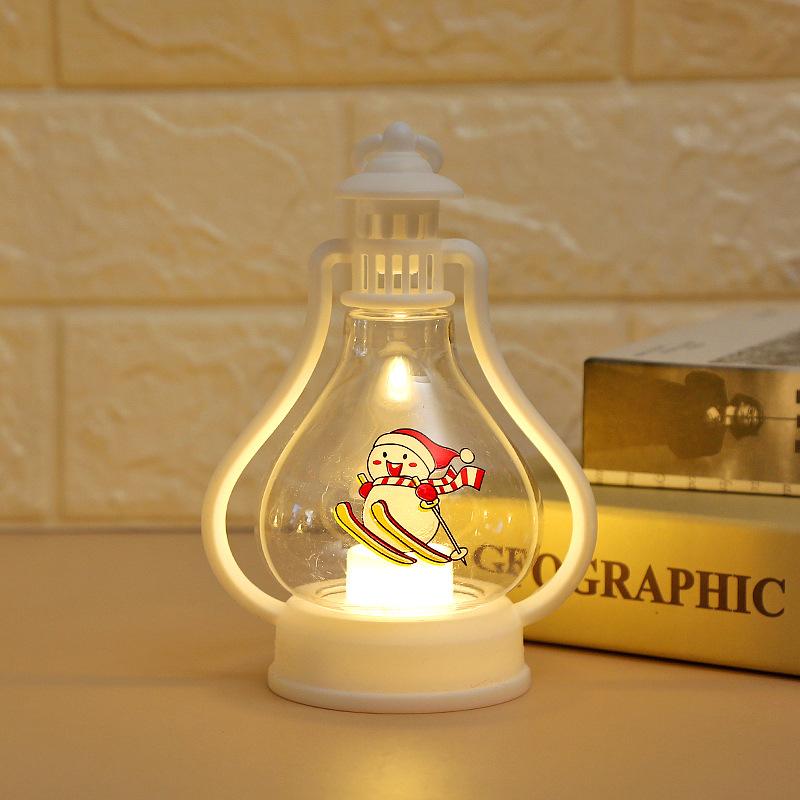 Trang trí Giáng sinh đèn LED Đèn tay trẻ em Hiển thị Cây Giáng sinh Đạo cụ sáng tạo