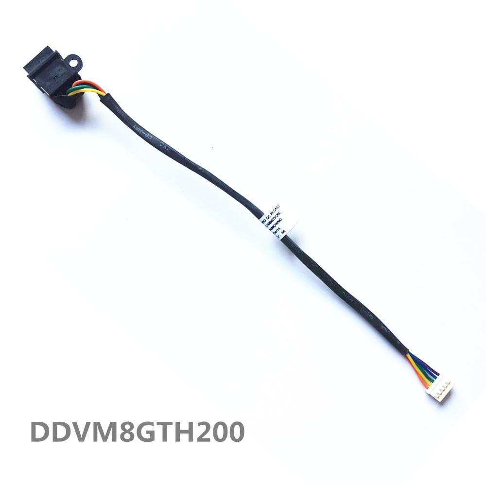 New DDVM8GTH200 Dc In Cable For Dell Vostro 1014 1015 Dc In Cable Jack