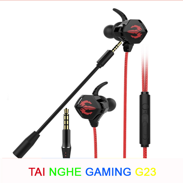 Tai nghe gaming G23  - thiết kế cực đẹp, dùng cho máy tính và điện thoại có Mic chuyên nghiệp