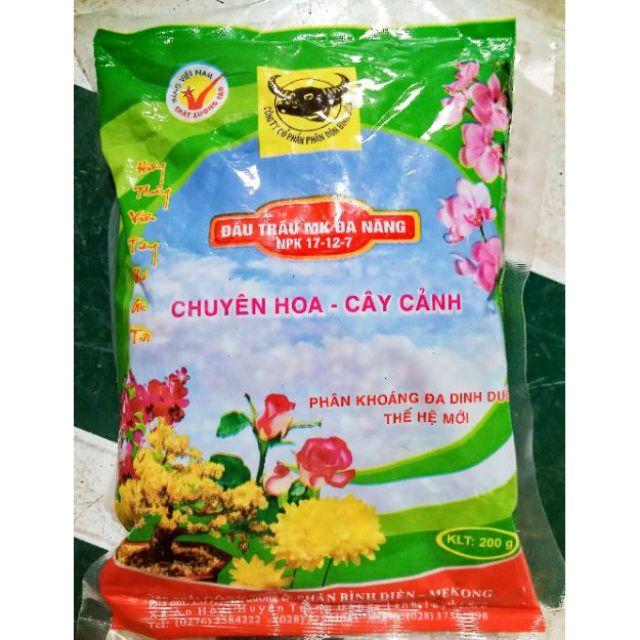 Phân Đầu Trâu Đa Năng 17-12-7+Te Cao Cấp Bịch 200g - KNS3753
