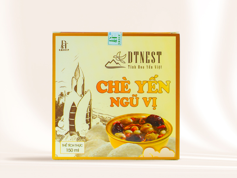 Chè Yến Ngũ Vị DT NEST - Thơm Ngon, Bổ Dưỡng, Tiện Lợi