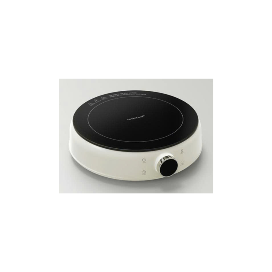 Bếp Điện Từ Mini LocknLock Mini Induction Cooker EJI126IVY 1500W, Hàng Chính Hãng - JoyMall (dùng cho nồi chảo có đường kính từ 17cm đến 20cm)