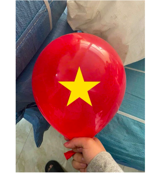 BÓNG BAY IN NGÔI SAO VÀNG - CHÀO MỪNG NGÀY GIẢI PHÓNG 30/4