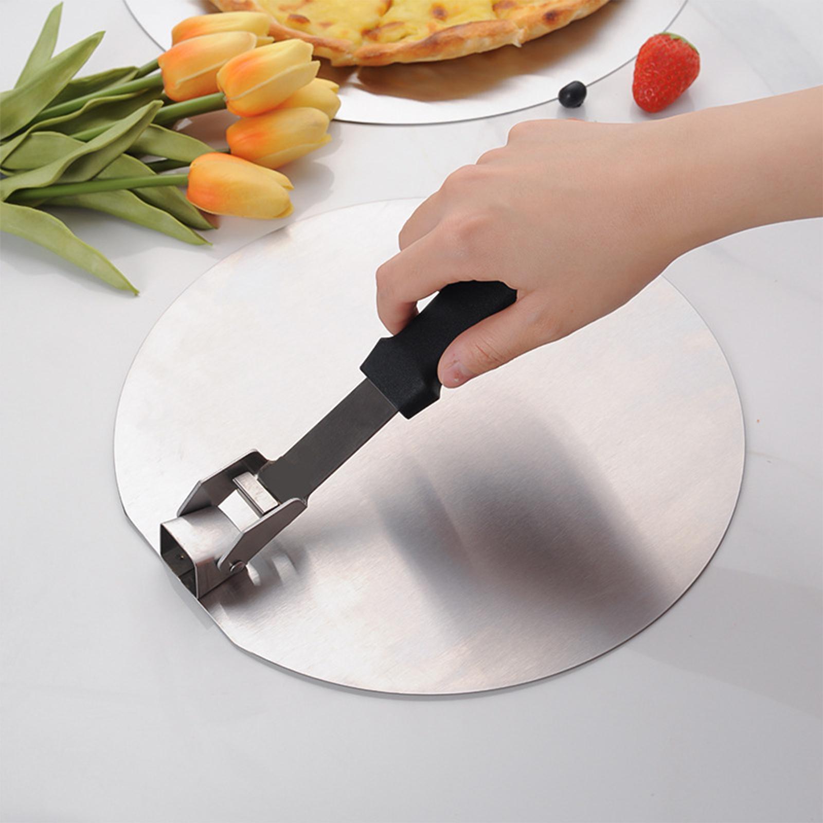 Foldable Pizza Shovel Pizza Spatula with Handle for Home Baking Pizza Cake
