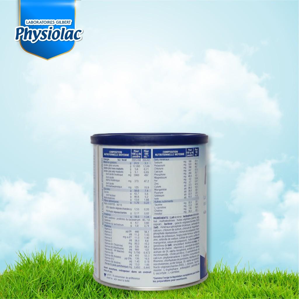 Sữa bột Physiolac 1 400g (BỔ SUNG DHA)