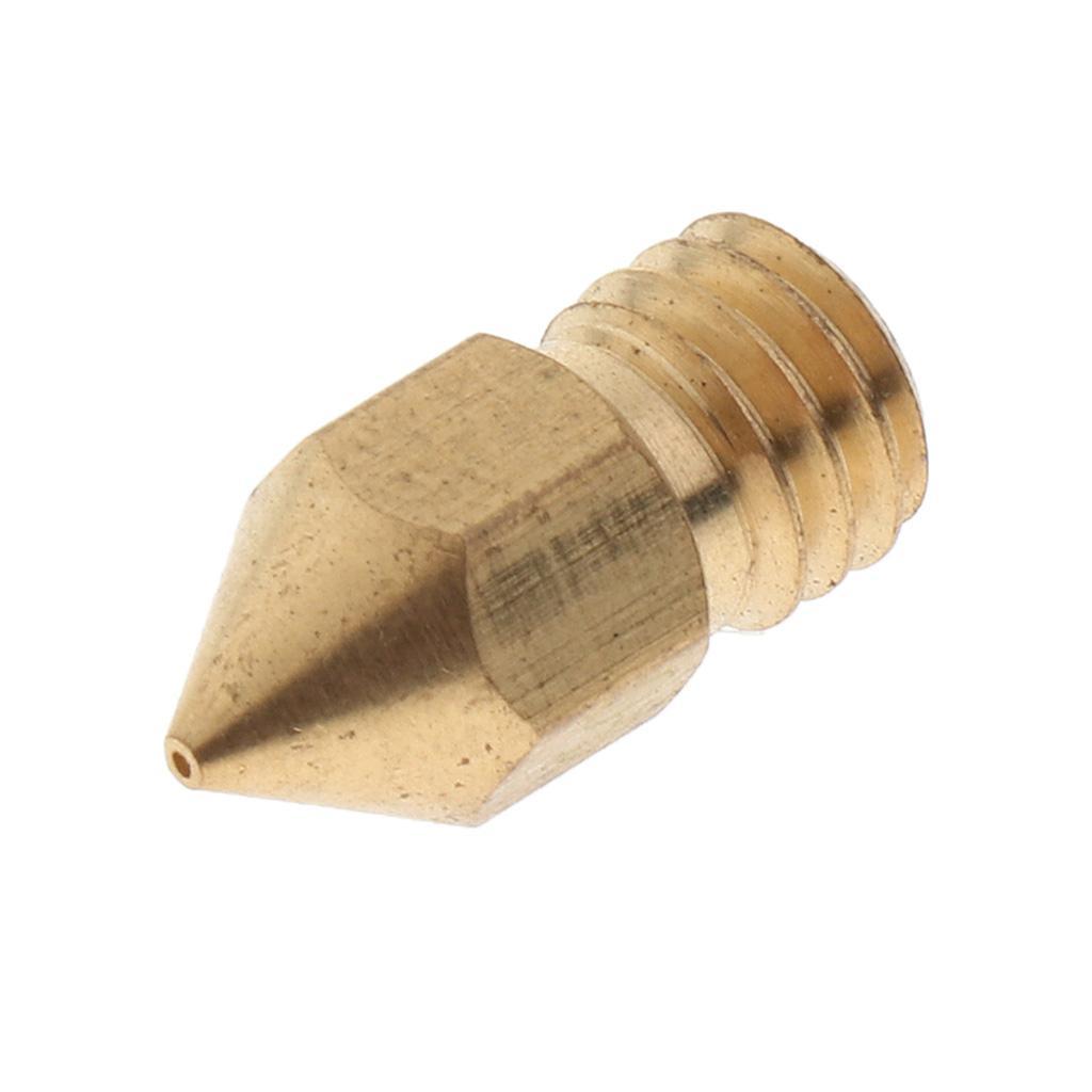0.4mm 3D Printers Print Head Nozzle Part for 3.0mm Filament Hotend Extruder