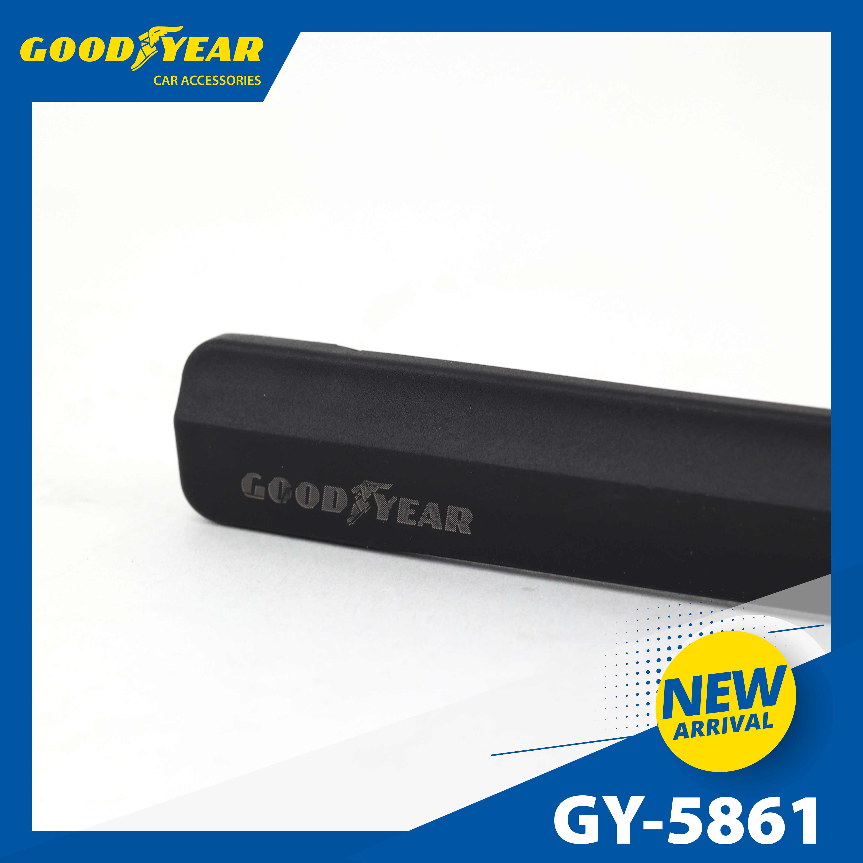 Gạt Mưa Không Xương GOODYEAR Chân Cài Đa Năng (Đầu A, B) Lắp Được Nhiều Dòng Xe Đặc Biệt - Nhập Khẩu Chính Hãng
