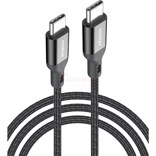 Cáp Innostyle PowerFlex Type-C to Type-C Cable 1.5m ICC150AL - Hàng chính hãng