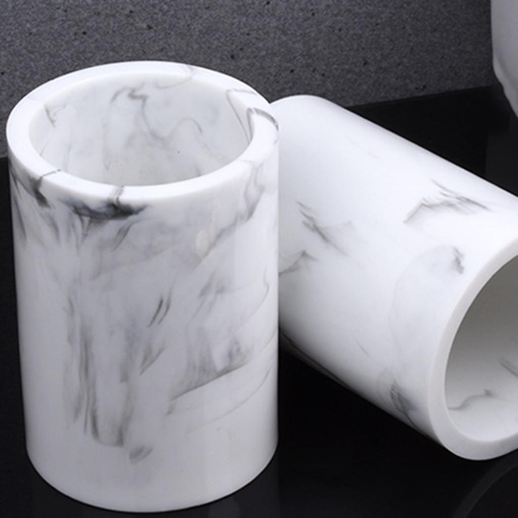 Bath Bathroom Accessories Set 5-pack Toothbrush Holder Lotion Dispenser