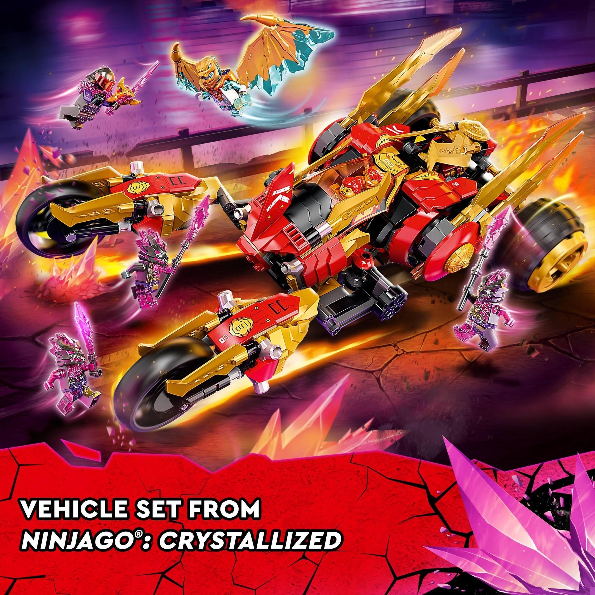 LEGO Ninjago 71773 Chiến xe rồng vàng của Kai (624 chi tiết)