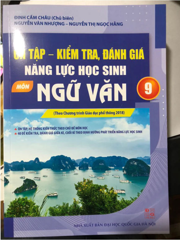Sách- ôn tập - kiểm tra, đánh giá năng lực học sinh môn ngữ văn 9 (theo ct phổ thông 2018) HL