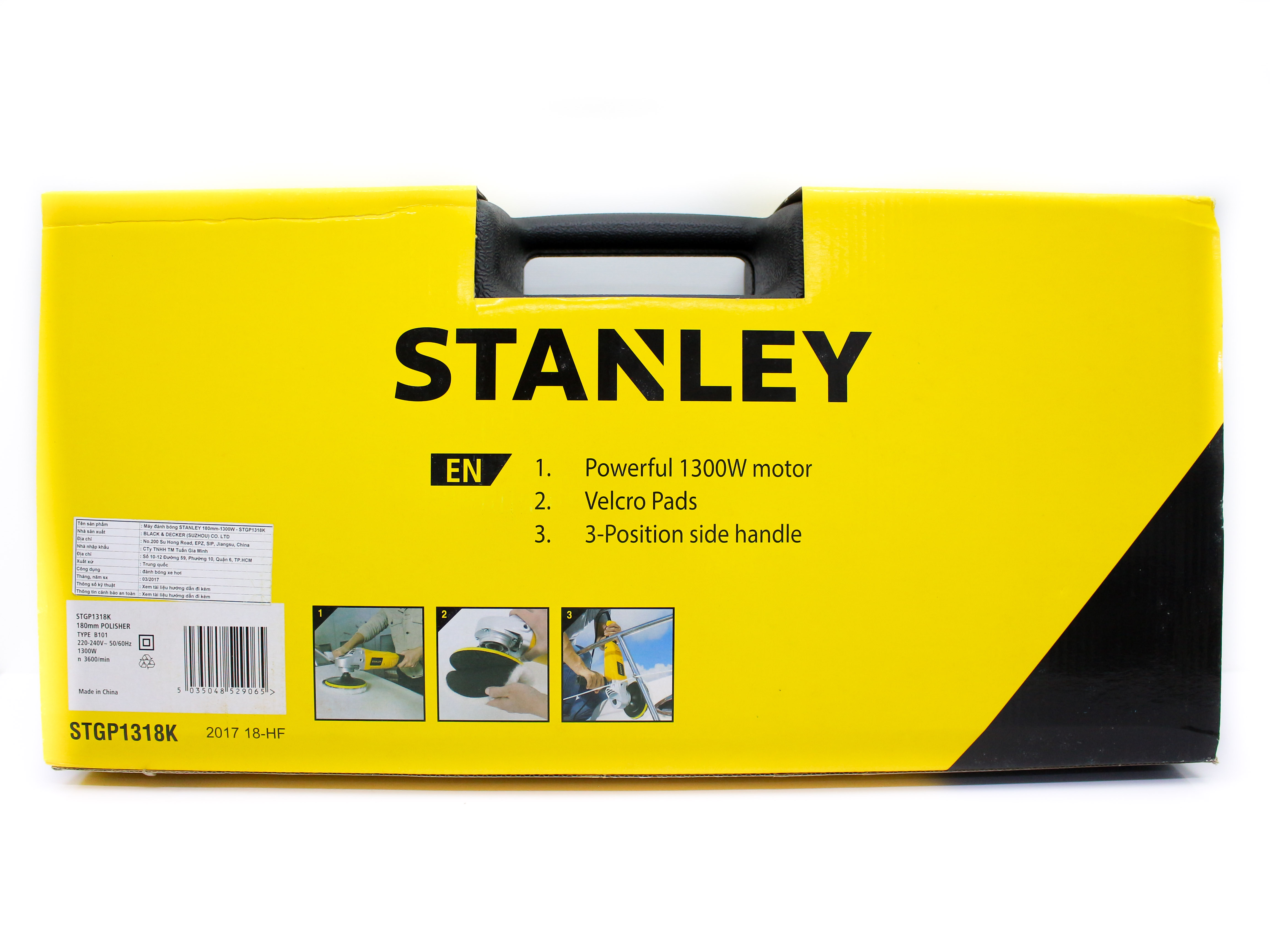 Máy đánh bóng Stanley STGP1318K-B1