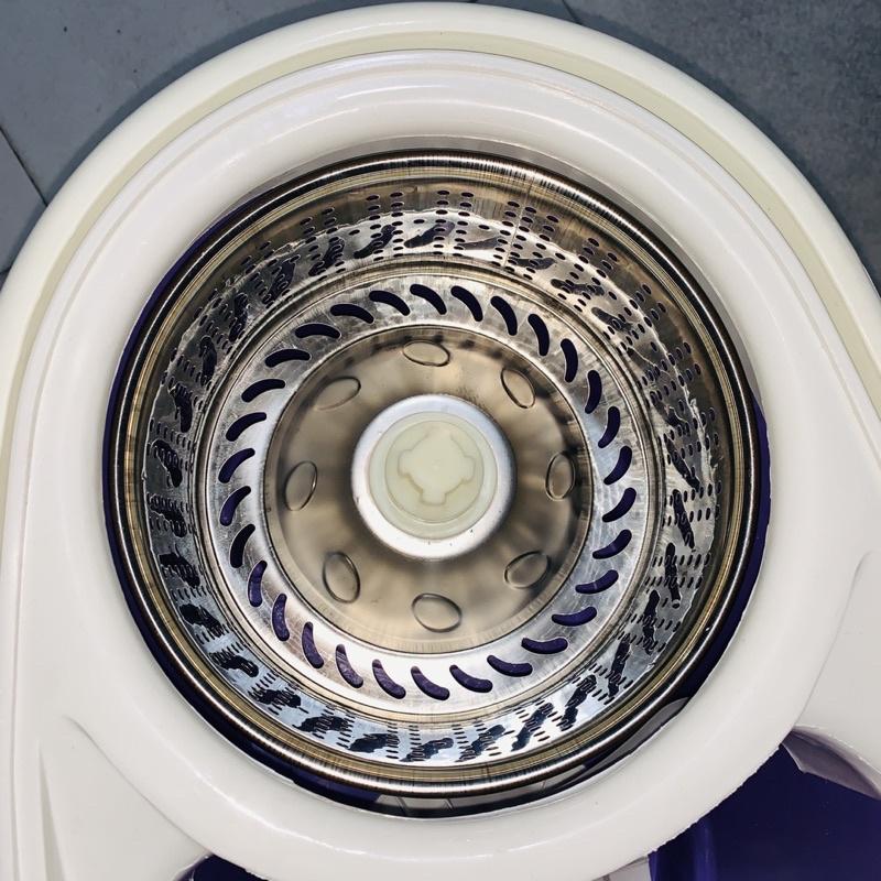 SIÊU RẺ - Bộ lau nhà 360 độ cao cấp Angel Mop lồng inox (Đã kèm 2 bông lau + có bánh xe