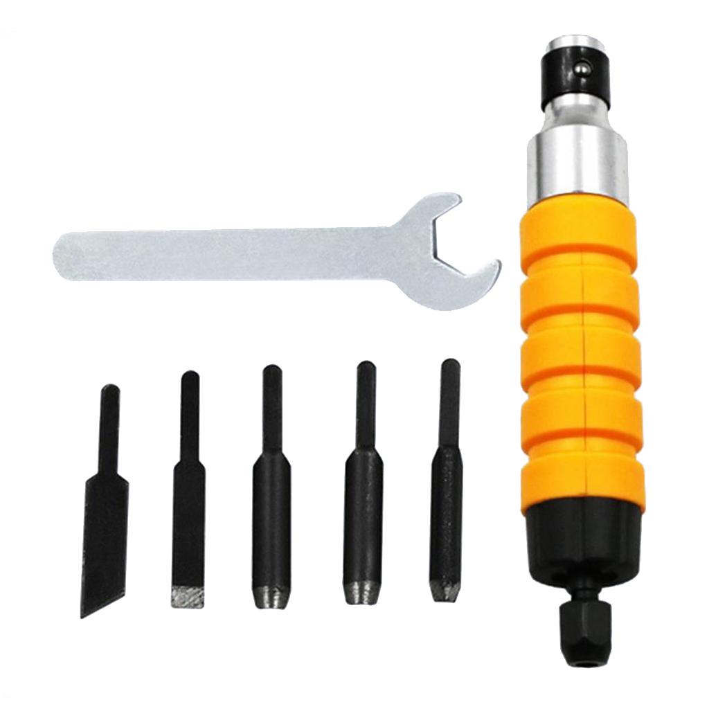 7Pcs Electric Carving Tool Wood Carving Machine Woodworking Tools Set