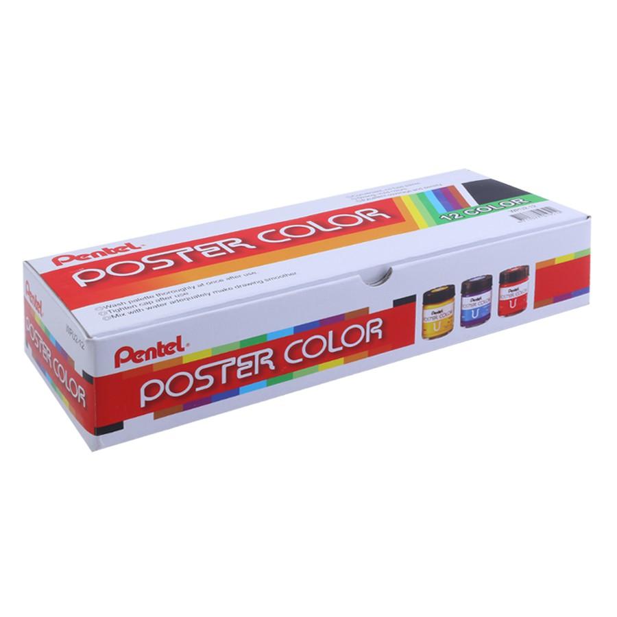 Màu vẽ Pentel Poster Color  WPU2_T12